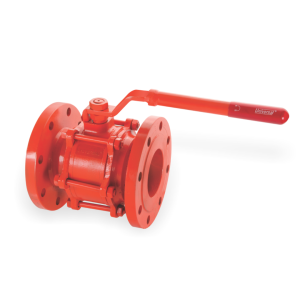 Cast Steel WCB 3-Piece Ball Valve – Class 150# Flanged Ends