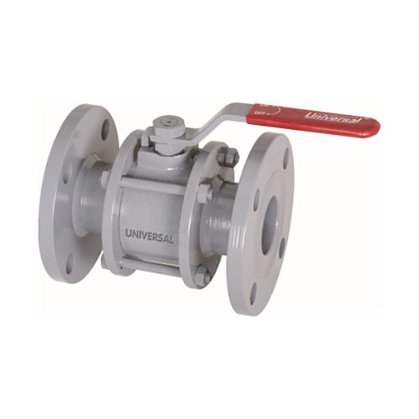 Cast Iron 3 Piece Ball Valve – Flanged ASA 150#