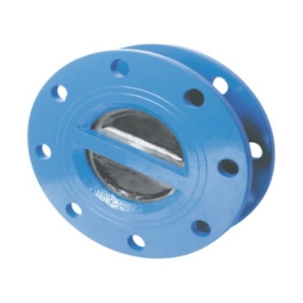 Cast Iron Dual Plate Check Valve – Double Flanged ASA 150#, NBR Seat