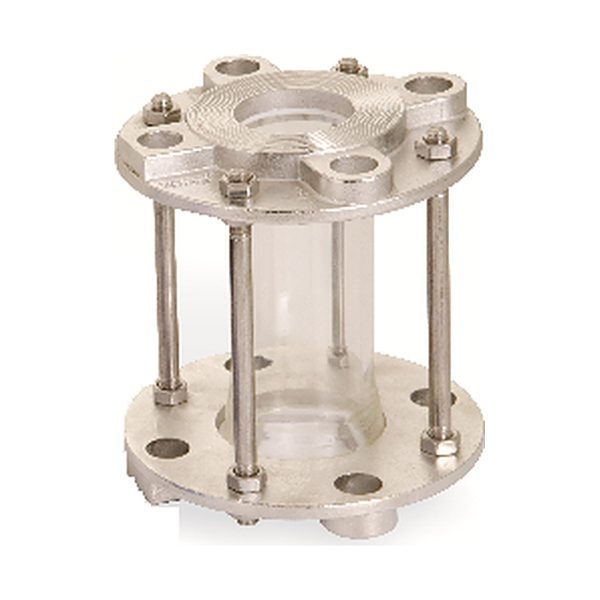 Investment Casting Sight Glass – Flanged ASA 150#, 6" Glass (Standard / T-Bush)