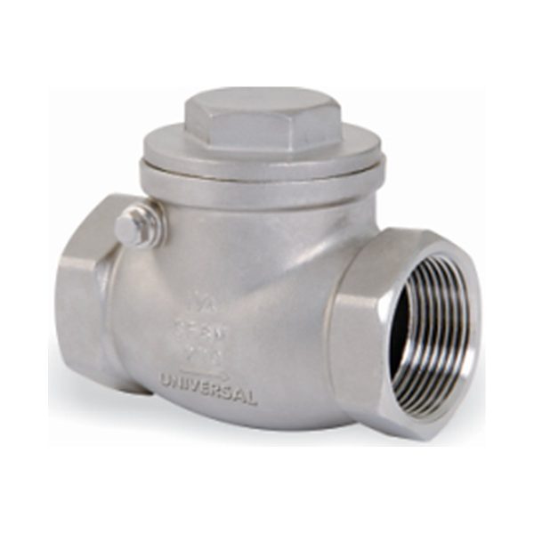 Investment Casting Swing Check Valve – Horizontal, Screwed End