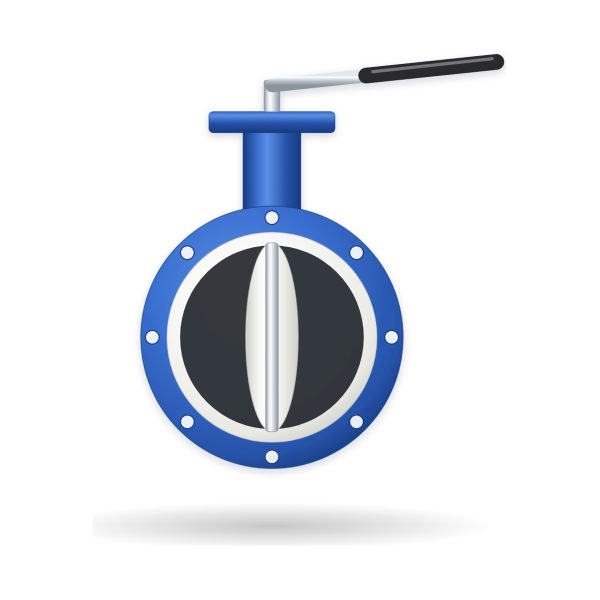 S.G. Iron Body FEP / PFA Lined Butterfly Valve – SS 304 Disc & Shaft