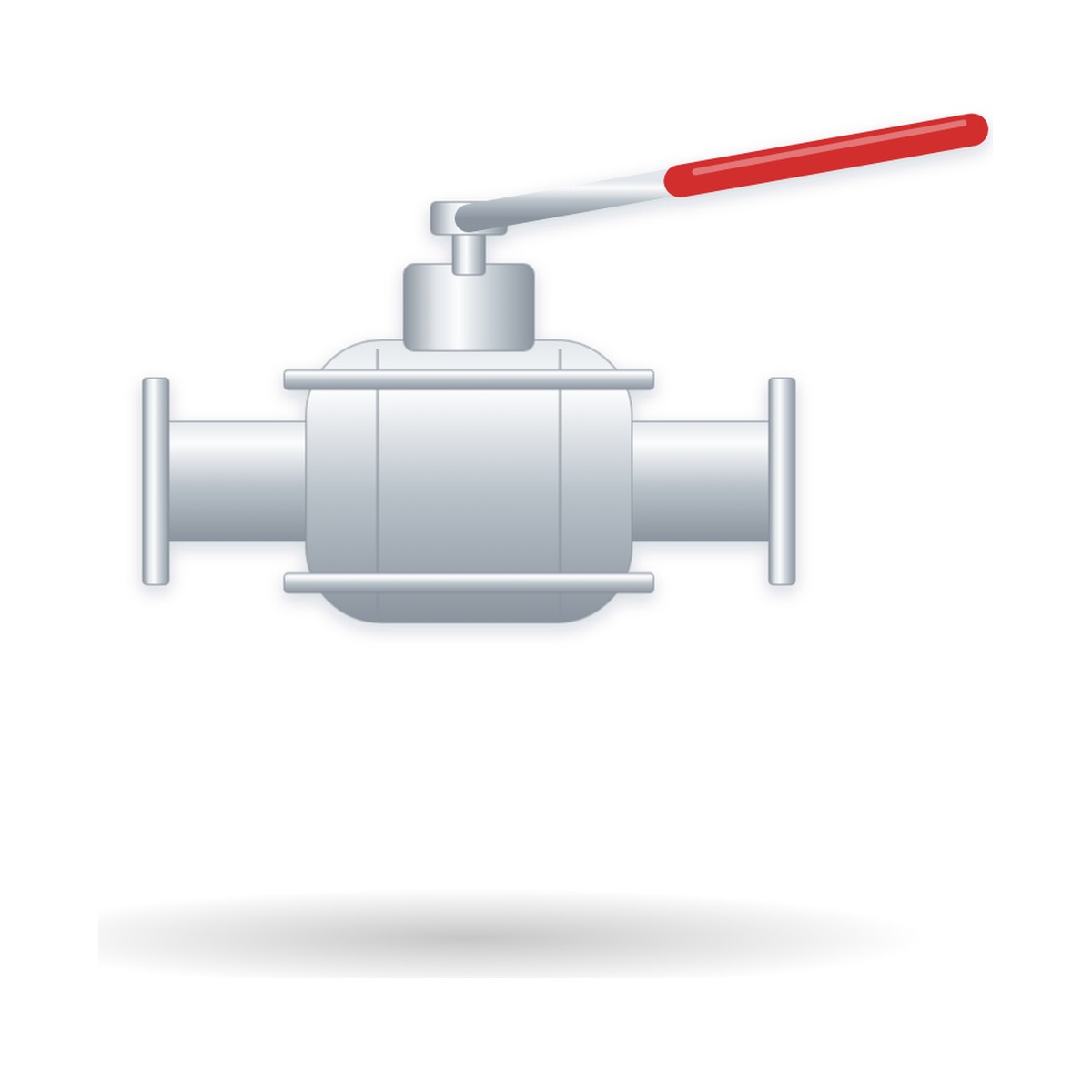 SS 304 T.C. End Ball Valve (Tri-Clover)