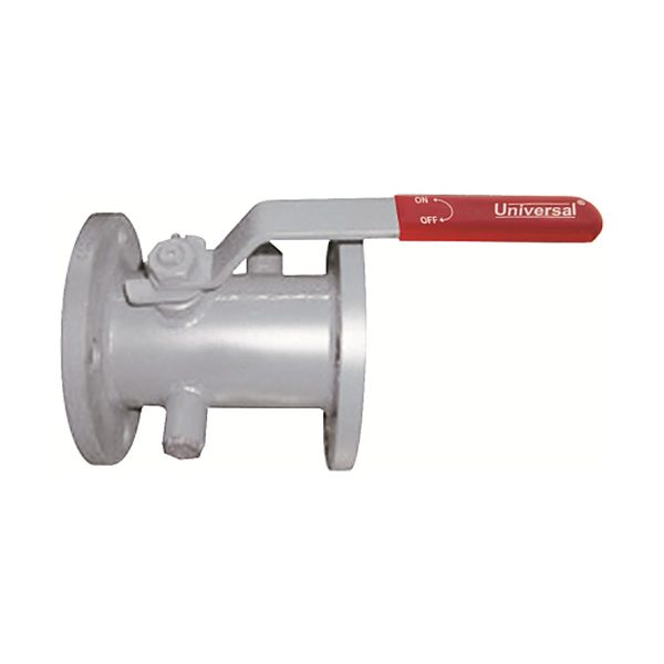 SS 304 / SS 316 Full Jacketed Ball Valve – Flanged ASA 150# with M.S. Jacket