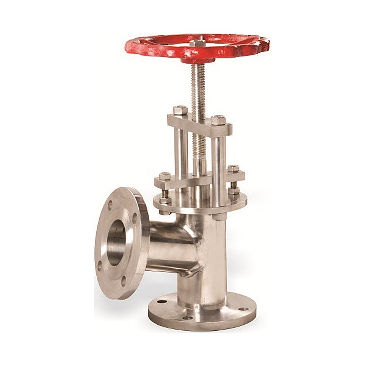 SS 304 / SS 316 Y Type Flush Bottom Valve – Flanged ASA 150#, Outside Opening